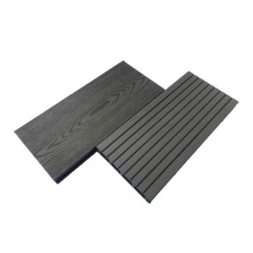 Sàn gỗ nhựa ngoài trời Koswood K140V25 màu Dark Grey