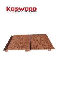 Tấm ốp gỗ nhựa ngoài trời Koswood OP148X21-VG màu Light Wood