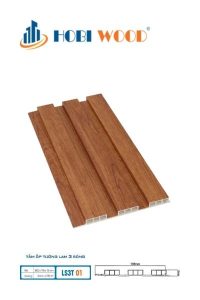 Tấm Ốp Tường 3 Sóng Thấp Hobi Wood LS3T-01